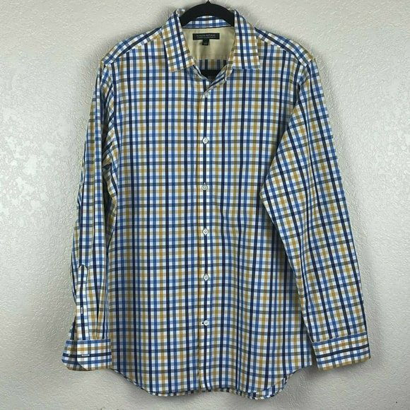 Banana Republic Other - Banana Republic Men's Tailored Slim Fit Shirt Sz L